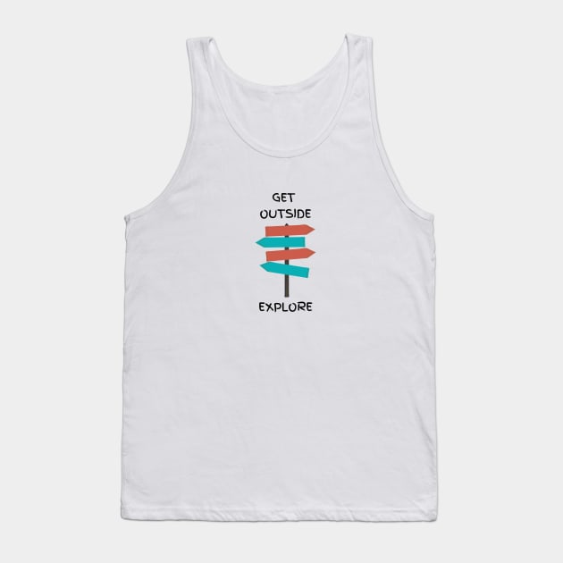 Get Outside Tank Top by Pacific West